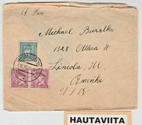 Correo Aéreo Militar, guerra checo y Sellos de Checoslovaquia