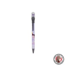 NEW Sunstar Stationery Sanrio Character Ballpoint Pen with Mascot Kuromi