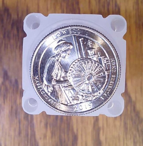2019 W Lowell Massachusetts National Park Quarter West Point