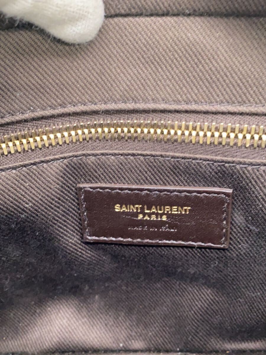 Borsa a tracolla SAINT LAURENT pelle marrone modello totale ARS669957 usata