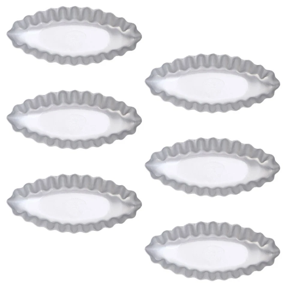 6 pezzi Terretto di teatro in alluminio in lega da forno stampo per torta - Immagine 4 di 4