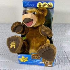 Vtg 2003 Disney Brother Bear Tumble N' Laugh 12  Koda NEW WORKS - WATCH VIDEO