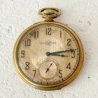 Antique Elgin Gold Filled  Pocket Watch 17 Jewels Need Services