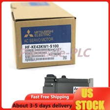 New In Box MITSUBISHI HF-KE43KW1-S100 AC Servo Motor