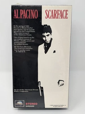 VHS Big Box Scarface Sealed NEU - Bild 1 von 4