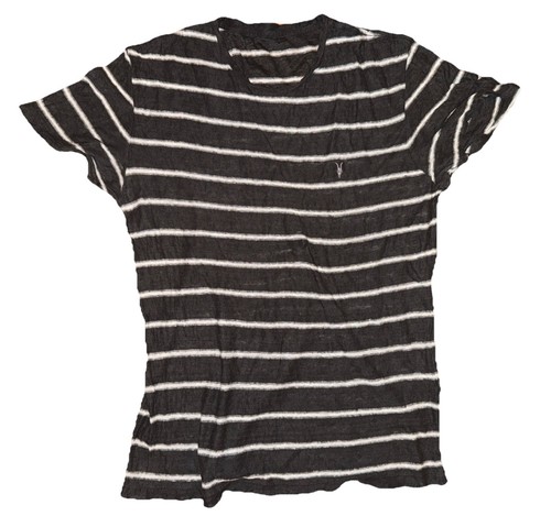 Men’s Allsaints Vehicle Short Sleeve Crew Neck Linen T-Shirt size M