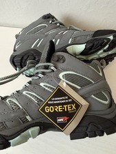 NEW Women's Merrell Moab 2 Mid WP, Granite, 9 WIDE US Hiking Shoes Boots J06060W