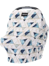 Milk Snob Breastfeeding Nursing CoverBaby Cover 4-Way Stretch Soft Rayon Levi