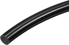 uxcell Pneumatic Air Tubing, 6mm(0.24") OD x 4mm(0.16") ID 6mmx4mm, Black 