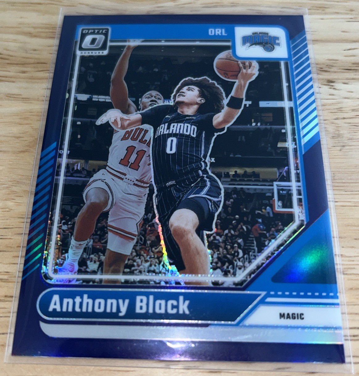 2024-25 Panini Donruss Optic Anthony Black #154 Purple Orlando Magic