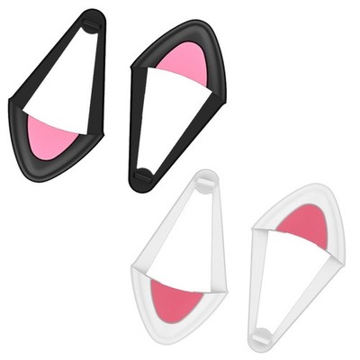 Lightweight Pink Ears for Headsets Cute Headphones Accessories Cats Ear
