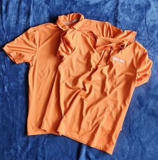 Whataburger Orange Polyester Employee Work Uniform Polo Shirt Men's Size...