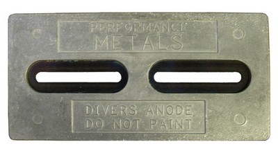 US Marine Products LLC Aluminum DP1 Divers Plate Hull Anode 12 X 6 X 1/2...