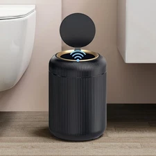 Motion Sensor Trash Can with Lid, 3 Gallon / 11 L Automatic Bathroom Trash Ca...