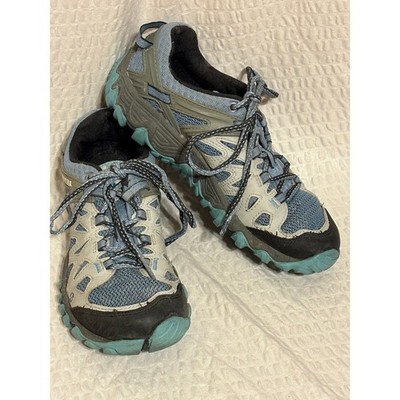 Merrell All Out Blaze Aero Sport Hiking Trail Shoes Vibram Unifly Women s Size 6