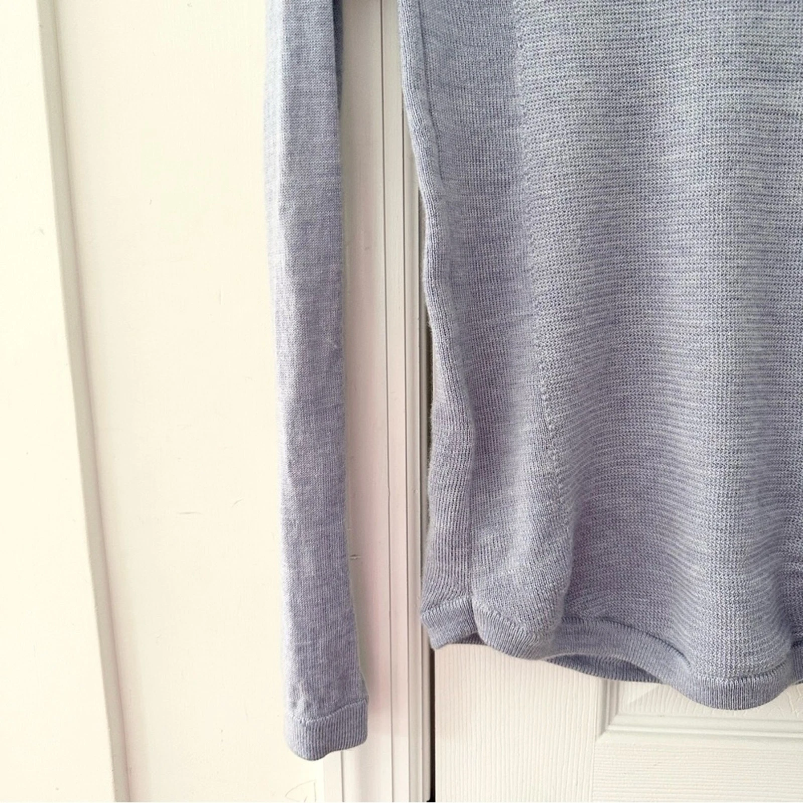 lululemon sit in lotus heathered cozy crew neck knit sweater