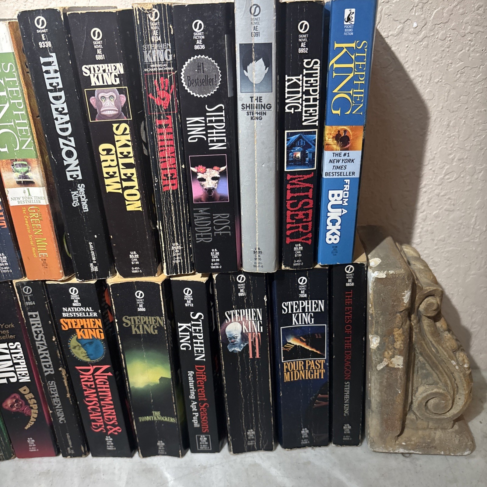 Signet Paperbacks HUGE Lot: 31 Stephen King 1st Edition Paperbacks, Vintage Signet ...