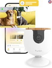 Furbo Mini Pet Camera - Unlock Camera & Smart Features w/Paid Plan: Home