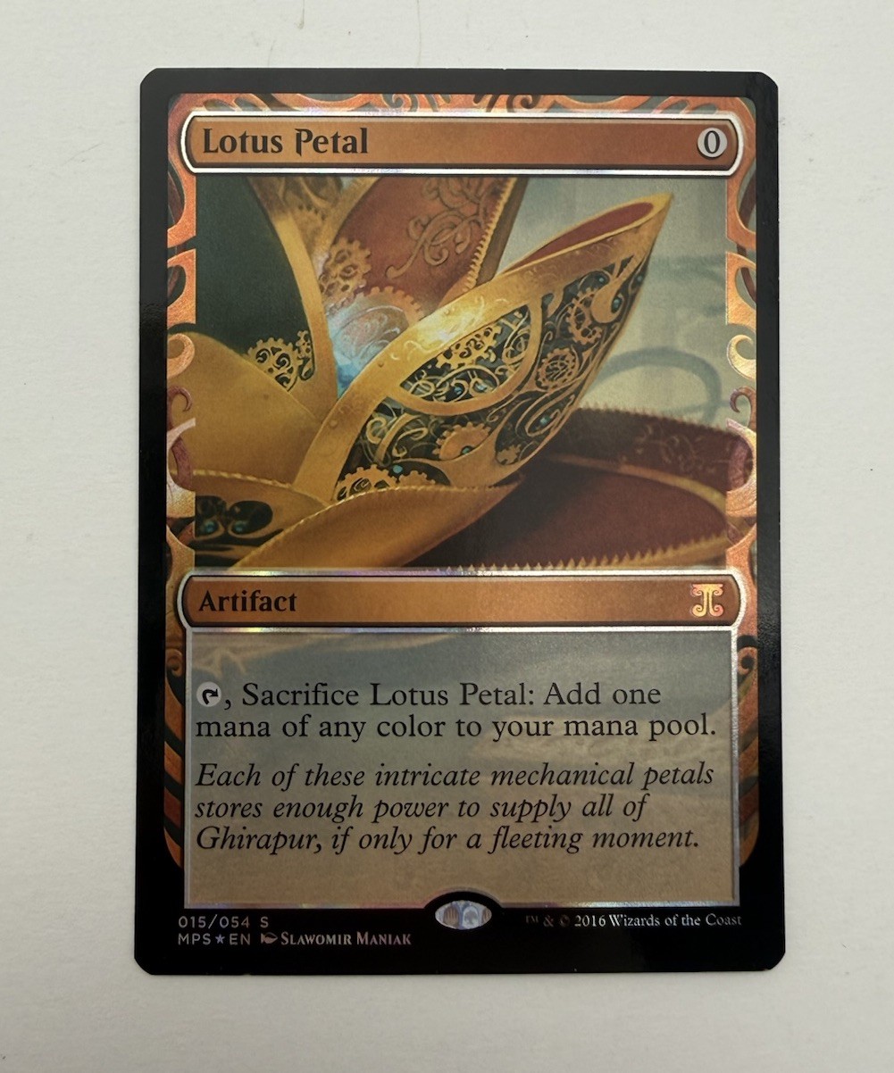 MTG Lotus Petal Masterpiece Series Kaladesh Inventions #15 Magic The Gathering