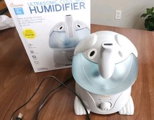 Crane Ultrasonic Cool Mist Kids Humidifier EE-3186 1 Gallon 120v 45w Elephant