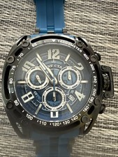 Invicta S1 Rally Chronograph Model No. 39139 Black/Blue With Box Papers