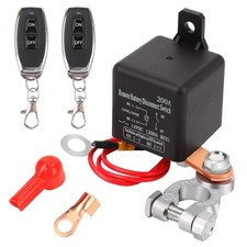 Side Post Remote Battery Disconnect Switch 12V 200A, Battery Cut off Switch Upgr