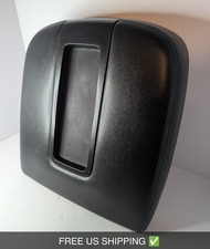 0714 Escalade Denali Yukon Suburban Black Leather Center Console Armrest