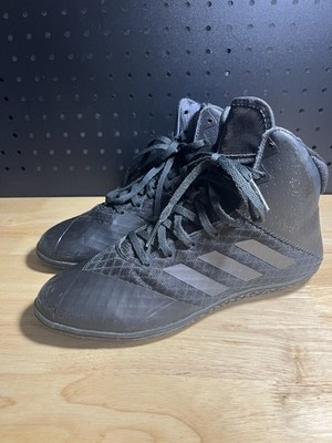 Adidas Mat Wizard 4 Men Wrestling Shoes Black Size 6.5