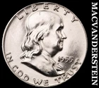 1955 Franklin Half Dollar- Lustrous Choice Gem Brilliant Uncirculated  #i4378