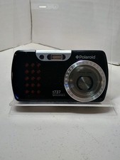 Polaroid T737 7MP 3X Optical/4x Digital Zoom Camera Black UNTESTED