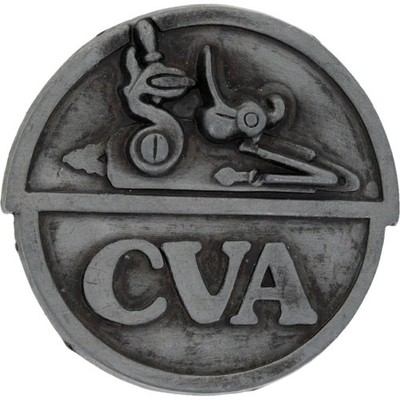 CVA Muzzleloader Flintlock Connecticut Valley Arms Rifle Vintage Belt Buckle