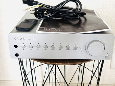 QUAD Vena II S Silver Built-in USB DAC Integrated Amplifier Japan Used F/S