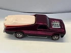 HOT WHEELS RED LINE SEASIDER BURGUNDY El Camino w/ BOAT Toy Car 1968 1969 1970
