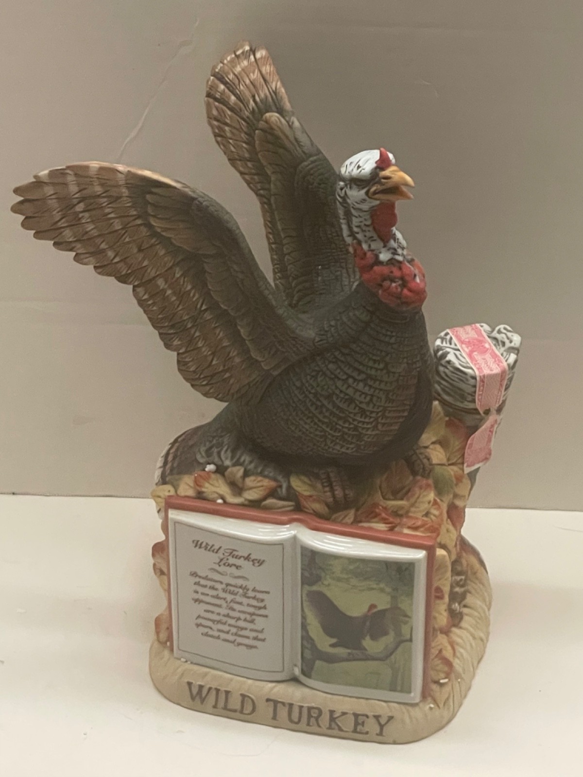 Austin Nichols 1982 Wild Turkey Decanter - Lore Collector Series II, No. 4 Empty