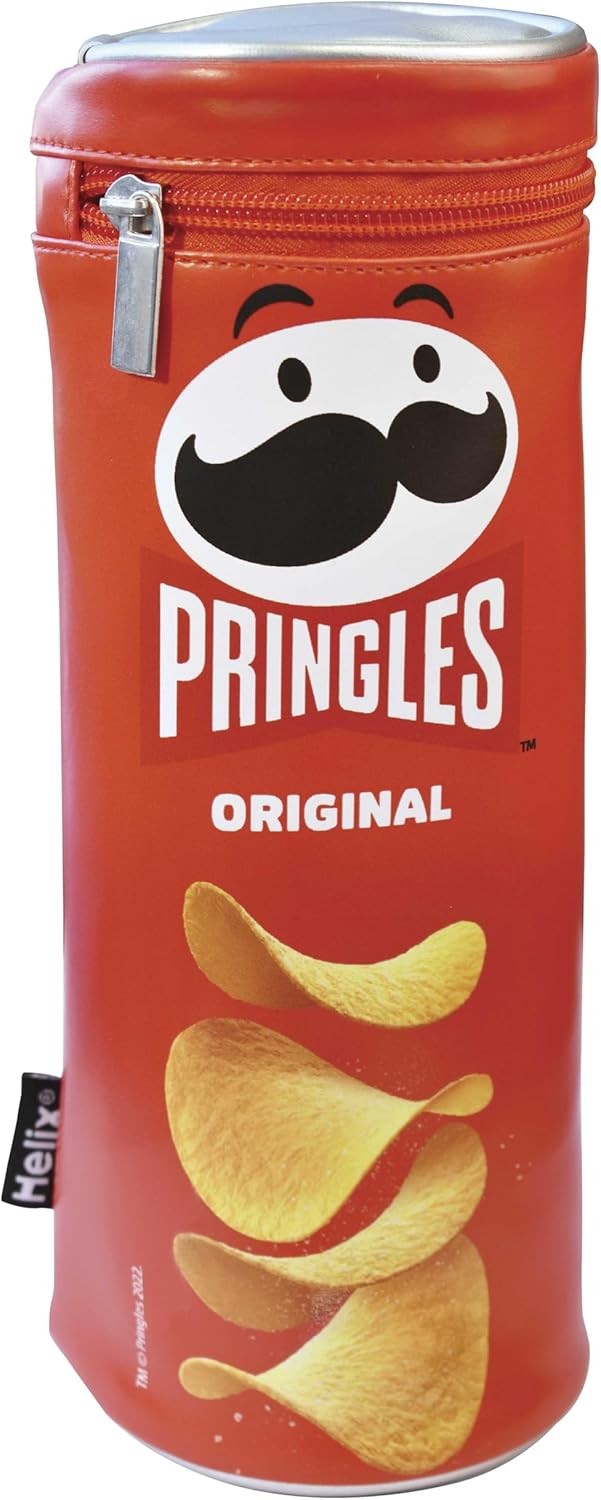 Helix Pringles Inspired Stationery Pencil Case, Student Stationery...