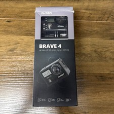 AKASO Brave 4 4K 20MP Underwater WiFi Action Camera with Accessories - Black