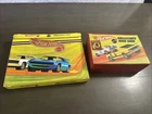 2 Vintage 1968, 1969 Hot Wheels #4976 , 5144 24 Car Collectors Case w/ Trays