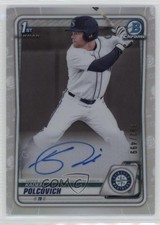 2020 Bowman Draft Chrome Picks Refractor /499 Kaden Polcovich #CDA-RH Auto 0a98