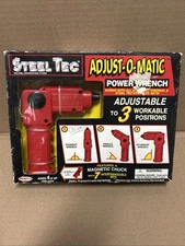 Vintage Remco 1994 Steel Tec POWER WRENCH Adjust-o-Matic Adjustable W/ Bits NEW