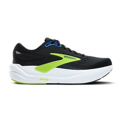 Brooks Ghost Max 3 Herren Laufschuhe Joggingschuhe black/navy/acid lime schwarz
