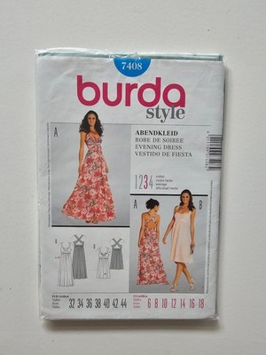 2 Burda Schnittmuster 7408 und 4735  