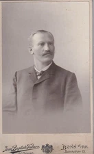 Jean Baptiste Feilner CDV - portrait of a man - Bonn around 1900
