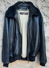Blouson cuir vintage XXL Chevignon Aviateur Pilote France avec doublure et col