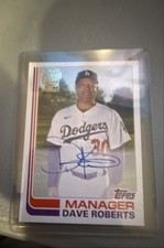 2021 Topps Archives - Fan Favorite Autographs 1982 Topps Dave Roberts #FFA-DR 