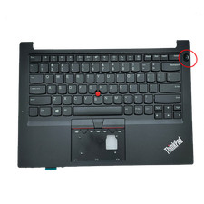 New Palmrest Non-backlit Keyboard For Lenovo ThinkPad E14 Gen 2 Black 5M10Z54497