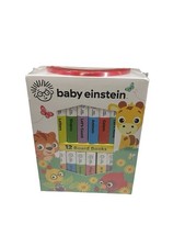 Baby Einstein My First Library Board Book Block 12 Book Set New NIB