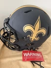 Drew Brees Signed New Orleans Saints Football Helmet, Beckett BAS Witnessed