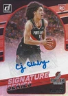 C.J. Elleby 2020-21 Donruss Signature Series Autograph Rookie Card