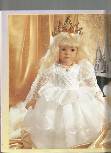 Dressing Dolls with Susan York 18" 16" Dolls Sewing Patterns Vintage H52 - Picture 2 of 12
