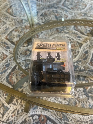 Speed Cinch Utility 5Pc SCUBK-5 Blister Pack Tie Down Black New - Picture 1 of 7